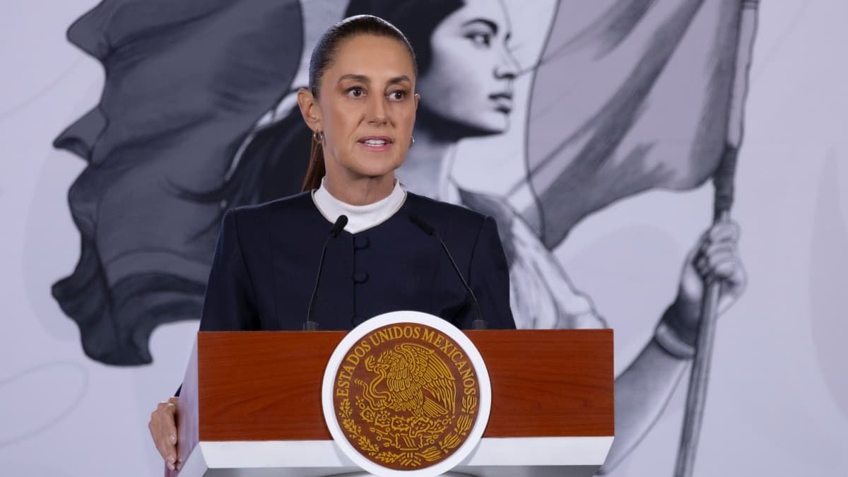 Claudia Sheinbaum encabeza su segundo informe de gobierno desde el recinto histórico de Palacio Nacional