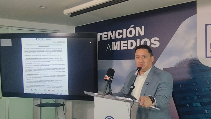 Consejo Coordinador Empresarial respalda iniciativa legislativa para blindar la seguridad y otorgar autonomía a la fiscalía estatal