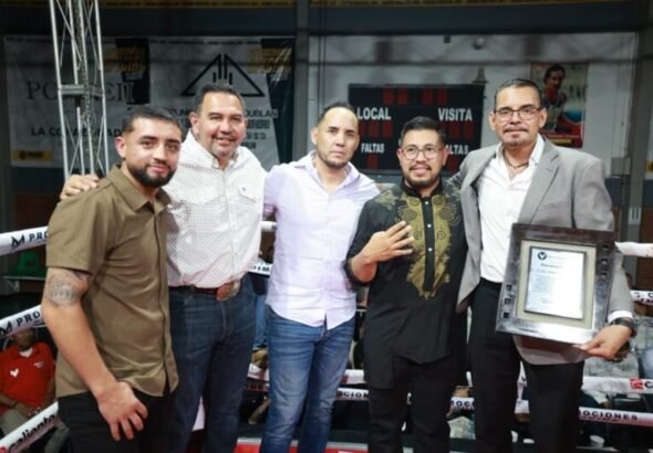 Cruz Pérez Cuéllar destaca el potencial de los jóvenes boxeadores en Nuevo Casas Grandes