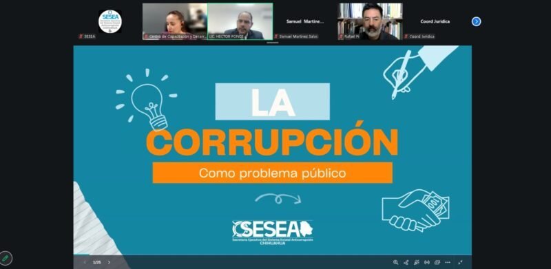 Cursos de formación reúnen a más de 170 servidores públicos para combatir la corrupción estatal