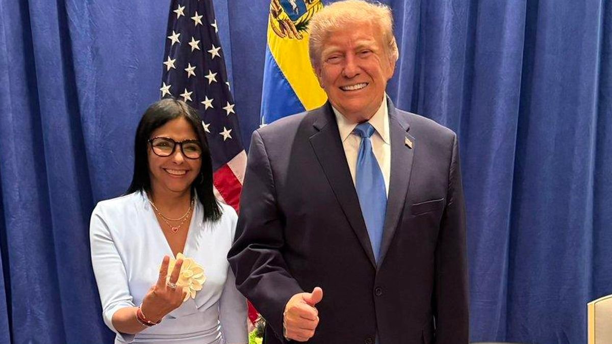 Delcy Rodríguez califica de histórica su cumbre con Trump en Nueva York en plena Asamblea de la ONU