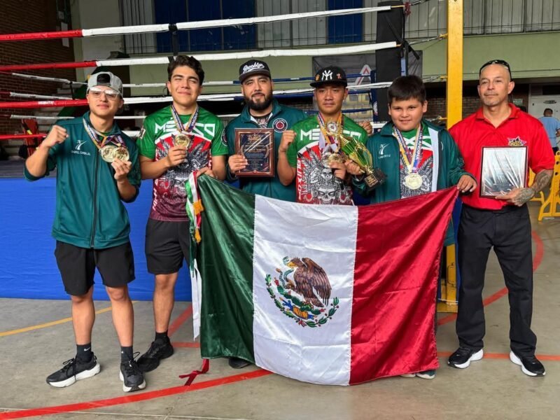 Delegación mexicana de artes marciales arrasa en torneo internacional celebrado en Colombia