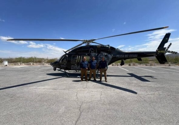 Desplegan fuerte dispositivo de seguridad en la región Ojinaga-Aldama tras atentado contra aeronave policial