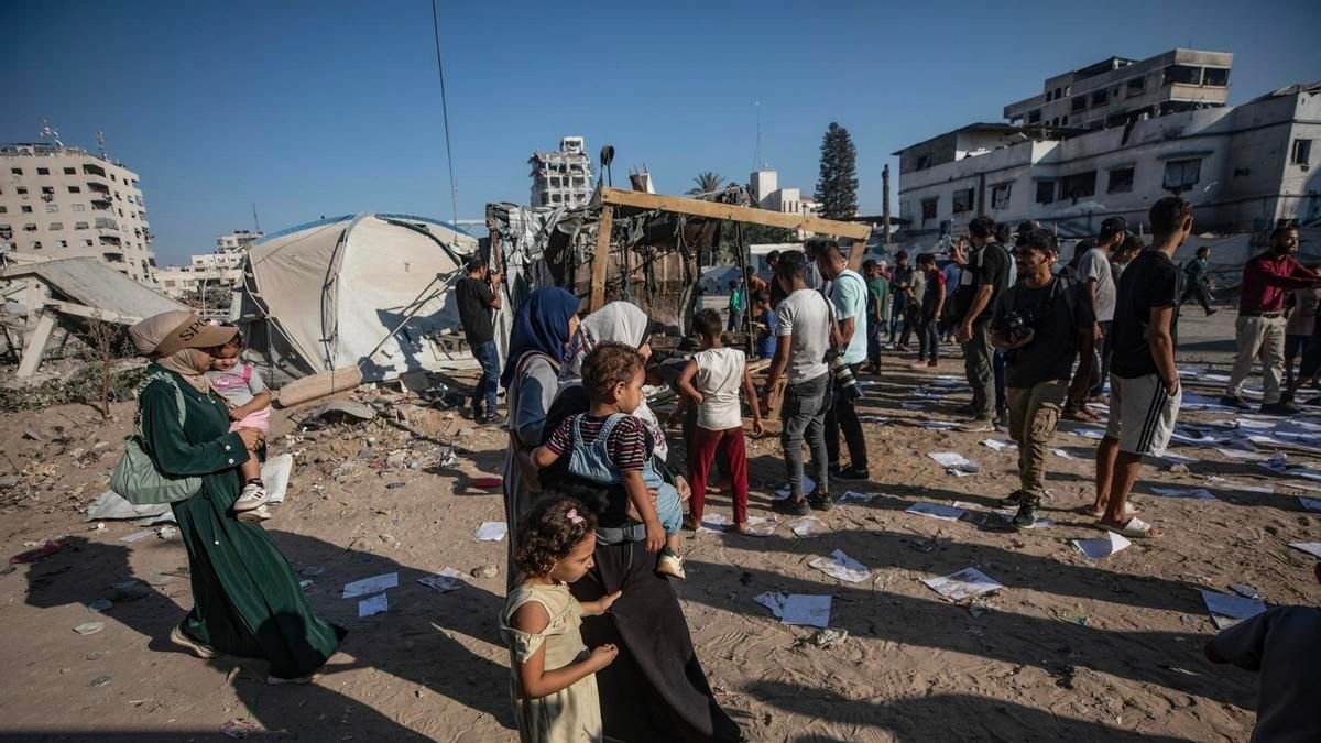 El gobierno israelí presiona a Washington para ejecutar la expulsión masiva de civiles en Gaza
