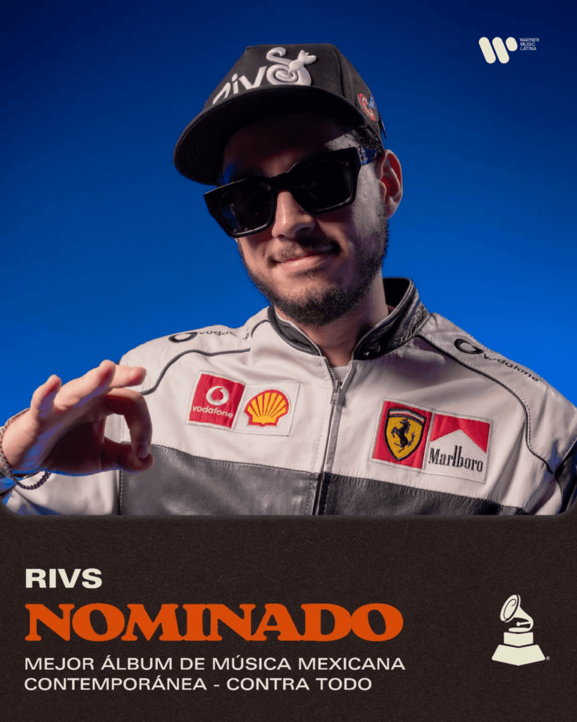 El productor y artista Rivs consigue su primera nominación al Latin Grammy con el EP “Contra Todo”