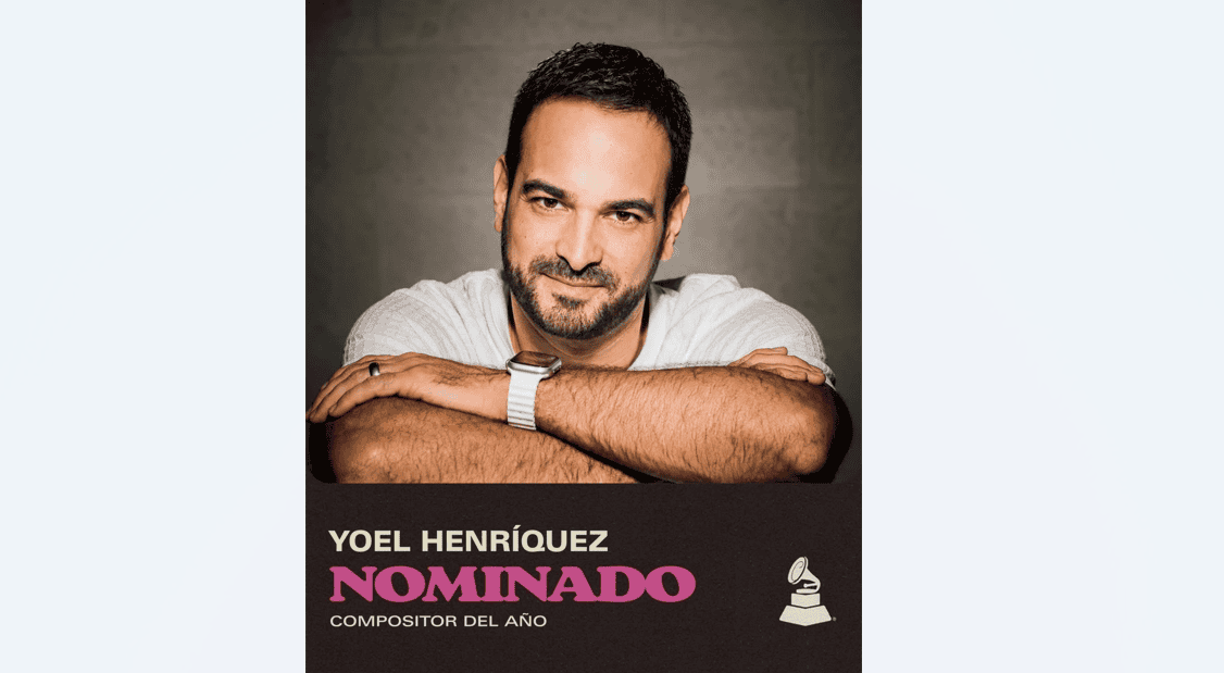 El puertorriqueño Yoel Henríquez logra una nueva nominación como compositor del año en los Latin Grammy
