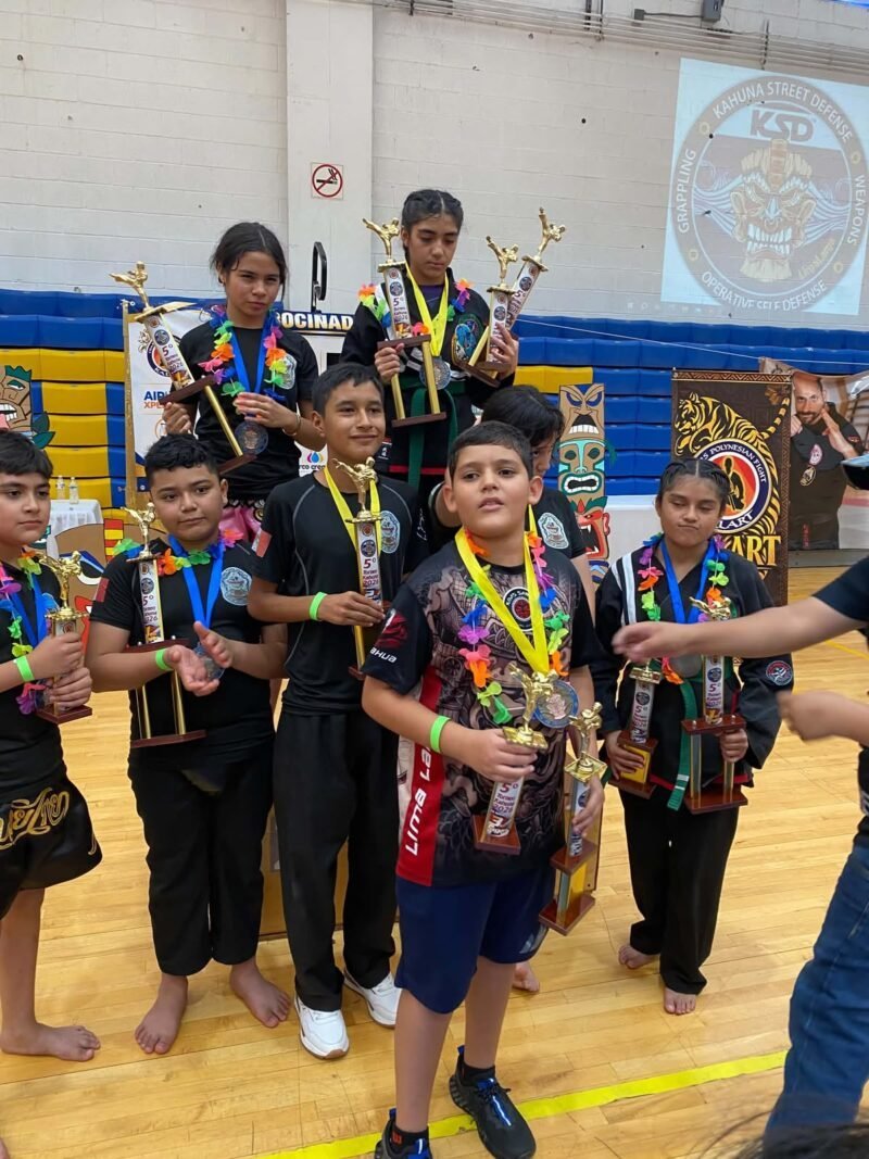 Escuela de artes marciales Koas Samoa cosecha ocho medallas en el torneo estatal Kahuna en Delicias