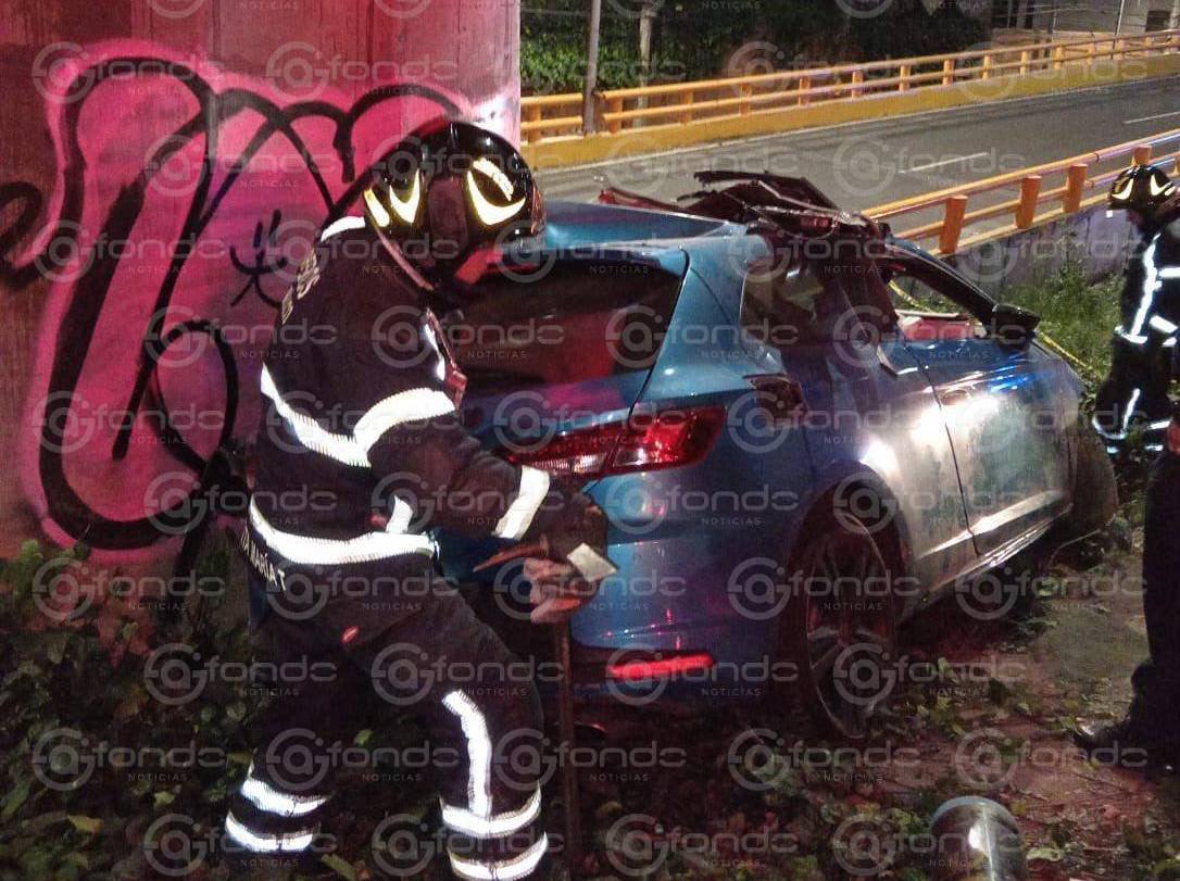 Fatal choque en la alcaldía Magdalena Contreras cobra la vida de un padre y su hijo