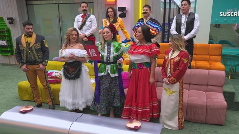 Fiesta mexicana en La Casa de los Famosos México deslumbra con espectaculares atuendos tradicionales