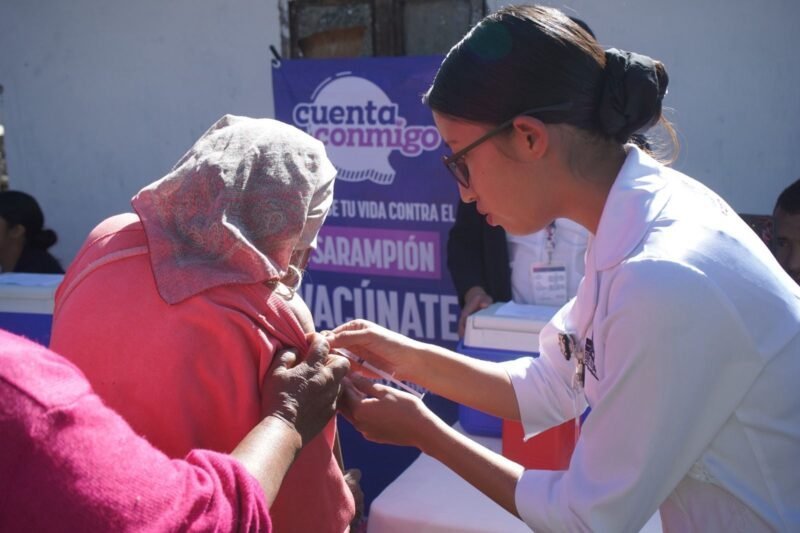Garantizan en Chihuahua protección inmunológica con la aplicación de más de 599 mil vacunas