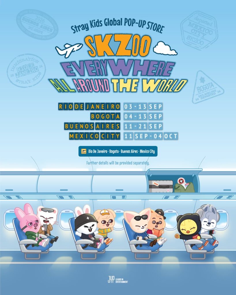 Guía completa de bazares, pop-up stores y actividades temáticas por la llegada de Stray Kids a la CDMX