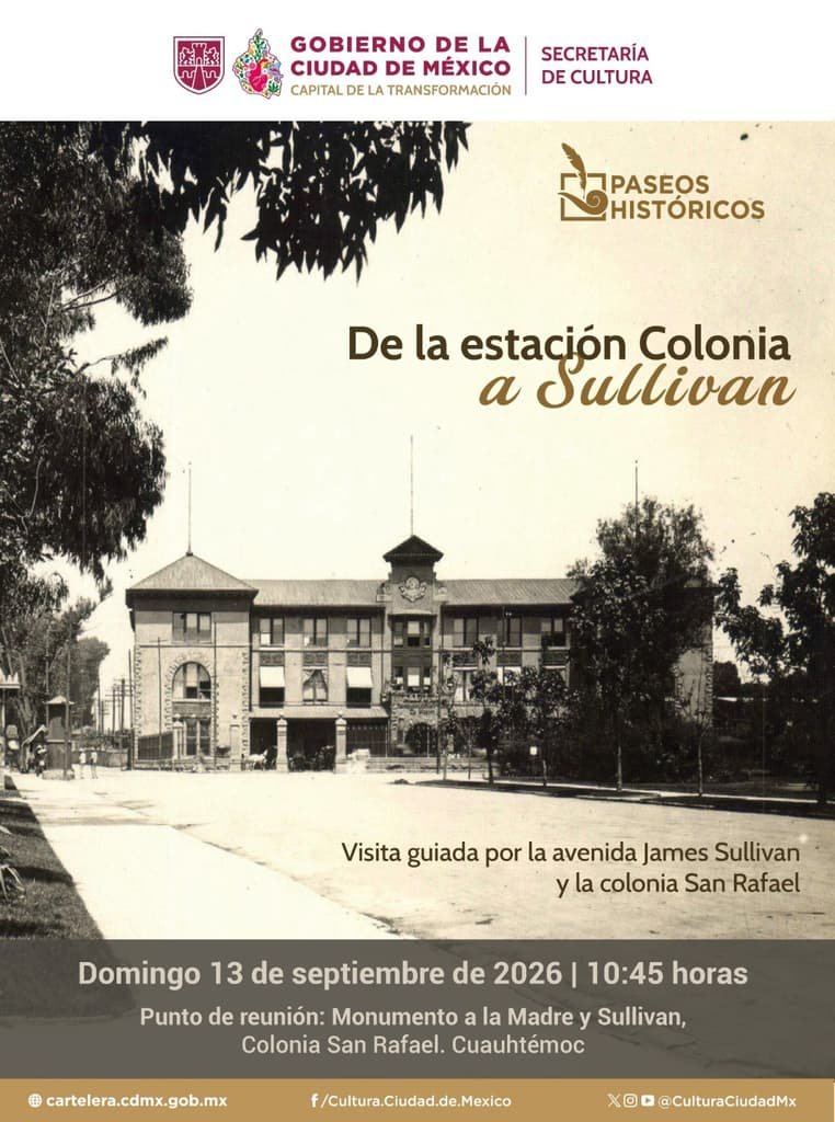 Guía dominical: recorridos culturales gratuitos exploran la memoria y arquitectura de la capital