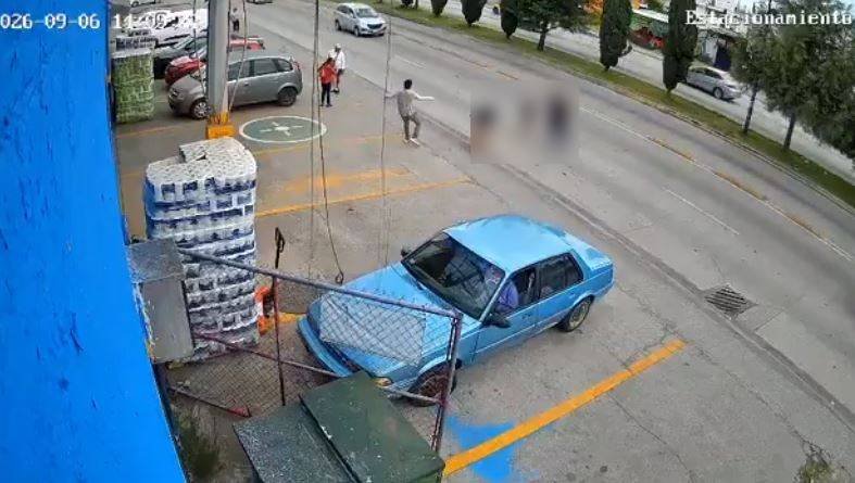 Heroica intervención de trabajador evita tragedia vial con una menor en peligro