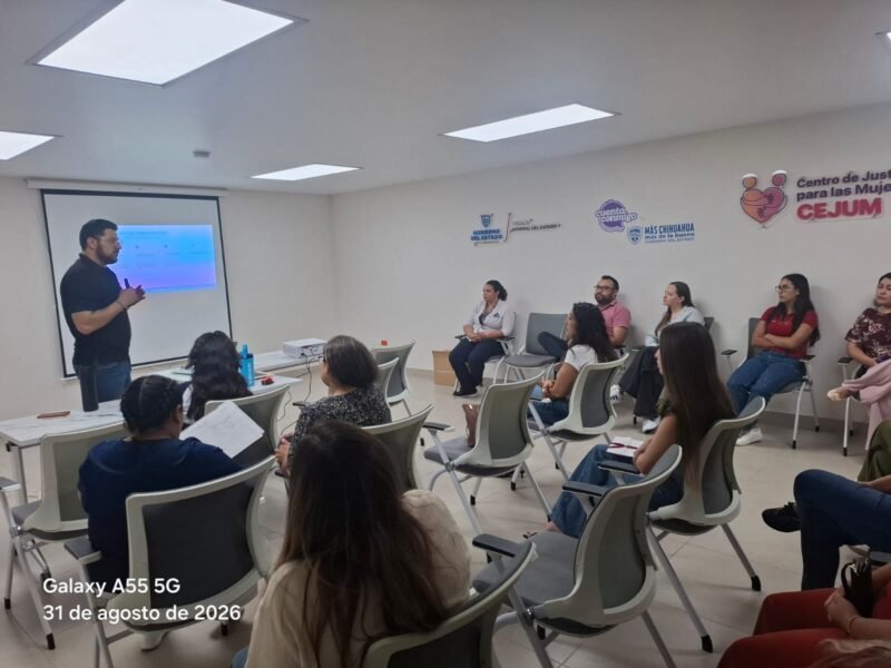 Imparten taller especializado a servidores públicos para mejorar la respuesta institucional ante casos de violencia
