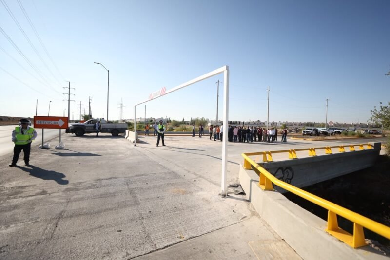 Inauguran paso vehicular en Tres Cantos para optimizar los traslados en Ciudad Juárez