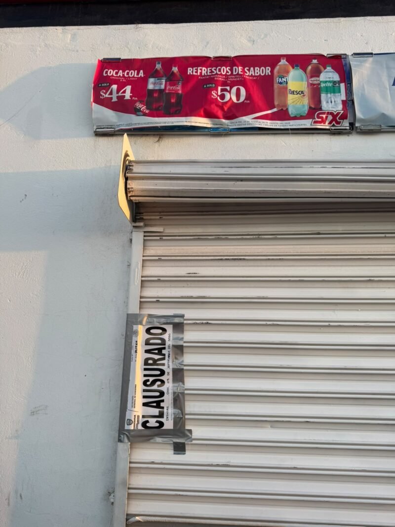 Intensifican operativos en Chihuahua: clausuran diecinueve negocios de bebidas alcohólicas en siete días