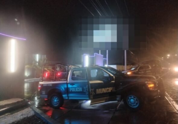 Investigan alerta por posible portación de arma de fuego en un motel de la carretera a Álvaro Obregón