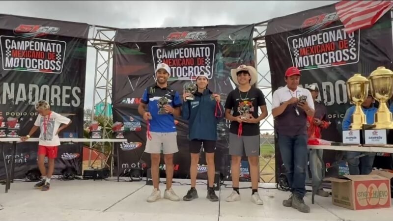 Joven piloto chihuahuense destaca en Zacatecas al coronarse campeón regional y subcampeón nacional de motocross
