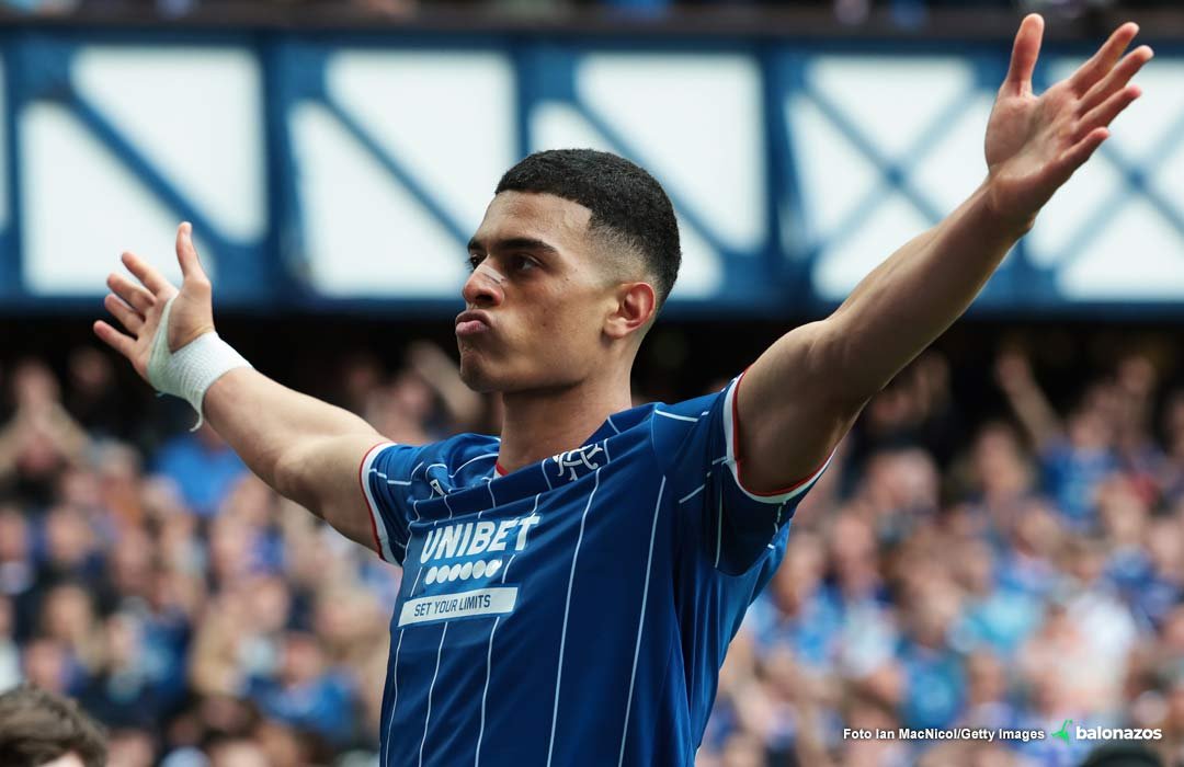 Kevin Kelsy brilla con un gol y una asistencia en la contundente victoria del Rangers ante el Celtic