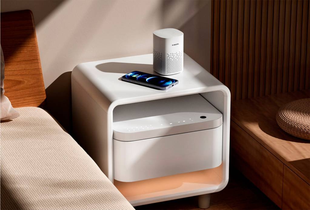 La revolución del mobiliario inteligente: así es la avanzada mesita de noche multifunción desarrollada por Xiaomi