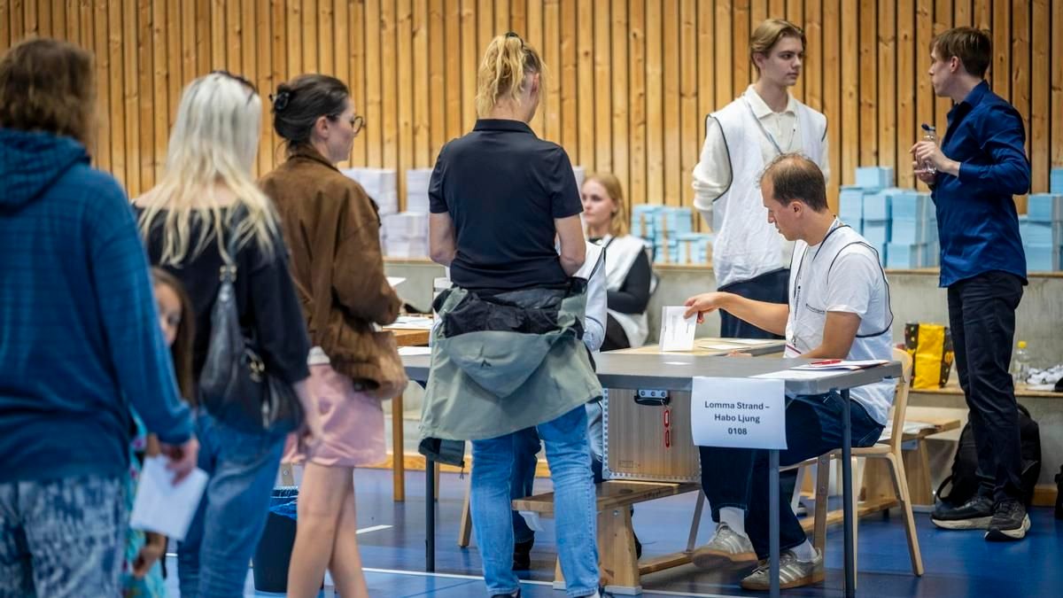 Las encuestas iniciales sitúan a la socialdemocracia al frente de las elecciones generales en Suecia