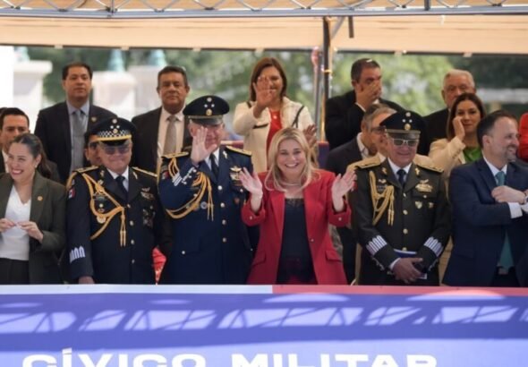 Maru campos lidera la conmemoración cívica y militar por el inicio de la independencia en chihuahua