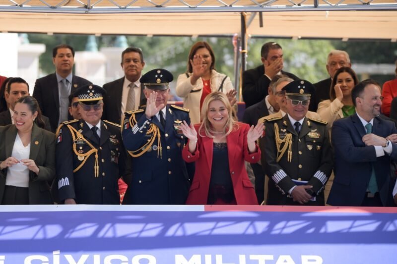 Maru campos lidera la conmemoración cívica y militar por el inicio de la independencia en chihuahua
