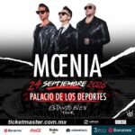 mœnia prepara concierto monumental en el palacio de los deportes con su electrizante propuesta sonora