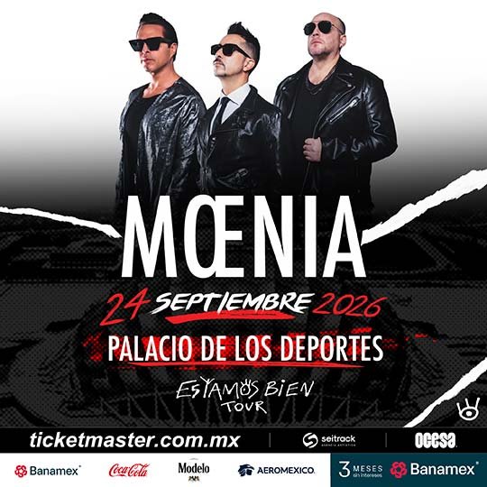 mœnia prepara concierto monumental en el palacio de los deportes con su electrizante propuesta sonora