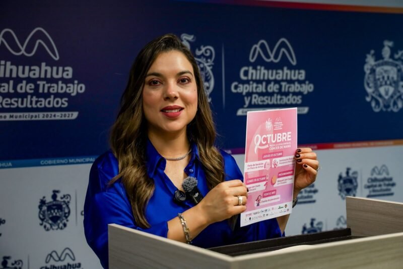 Mónica Meléndez presenta la agenda de octubre para concientizar sobre la lucha contra el cáncer de mama