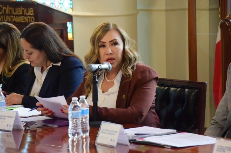 Síndica de Chihuahua presenta su octavo informe y apremia al cabildo a aprobar reformas clave