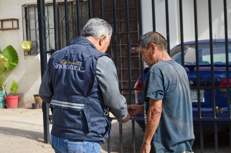 Sindicatura municipal inspecciona la calidad de los servicios públicos en la colonia Ferrocarrilera