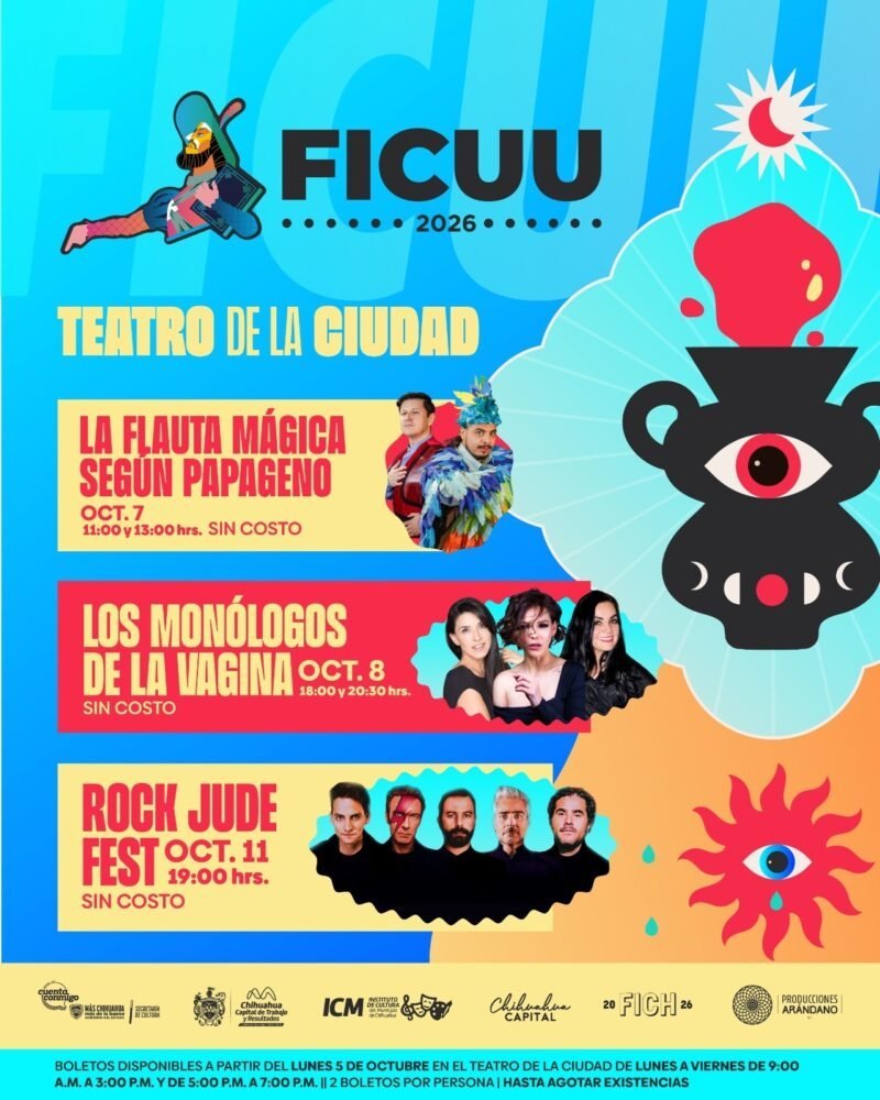 Teatro de la ciudad albergará espectáculos gratuitos de primer nivel por el FICUU 2026