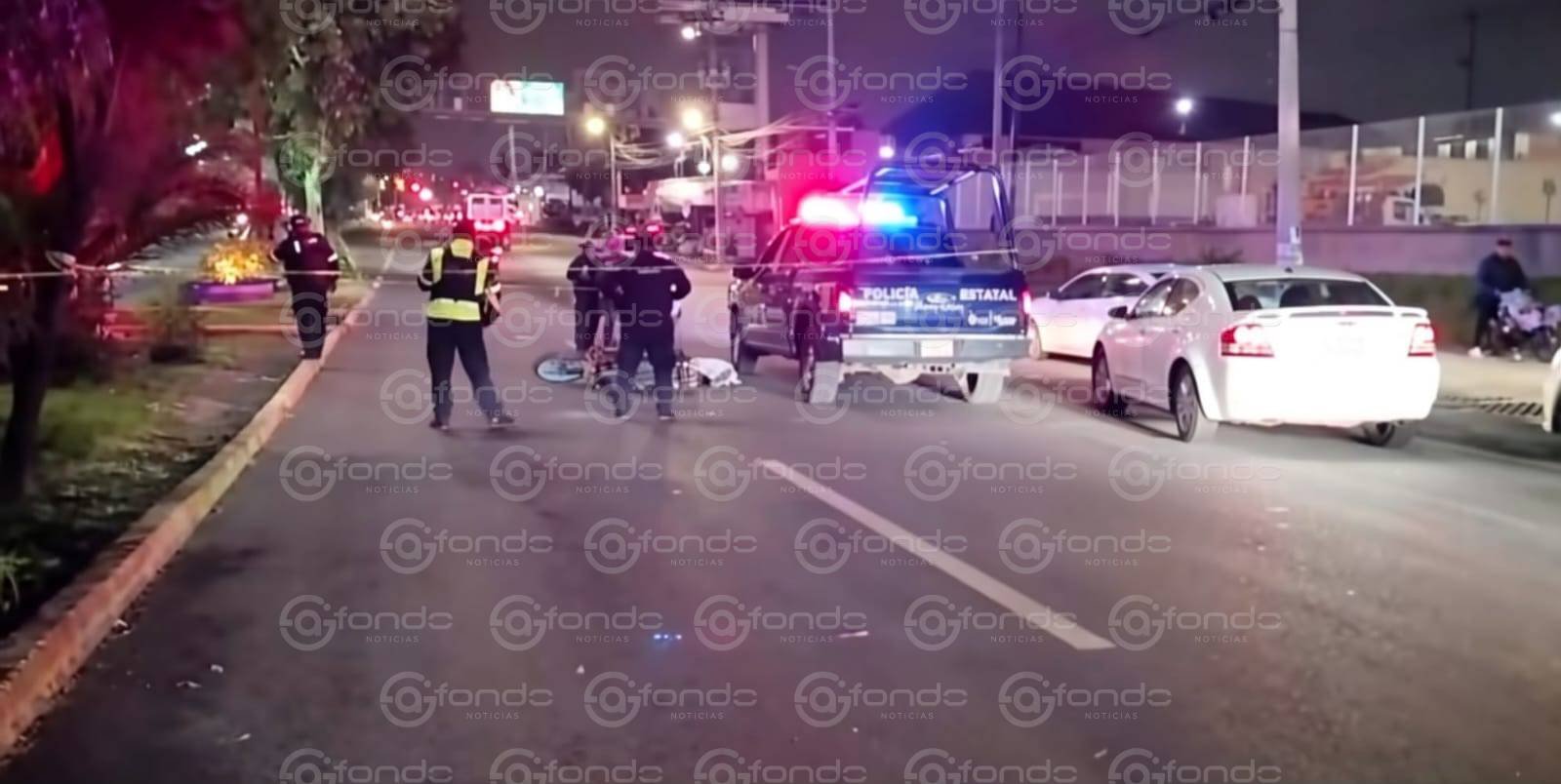 Trágica muerte de motociclista tras ser arrollado por automovilista en el municipio de La Paz