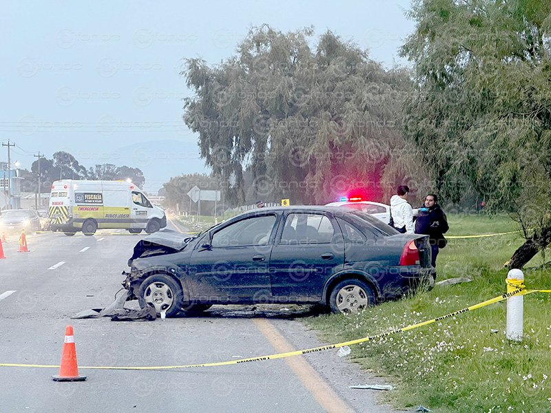 Trágica muerte en autopista del estado de México tras fuerte impacto vehicular