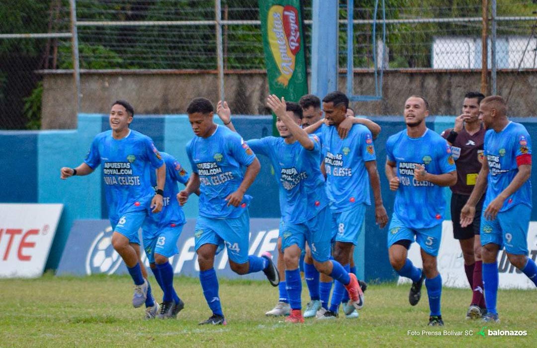Triunfo clave de Bolívar SC como visitante frente a Deportivo Miranda en la Liga Futve 2
