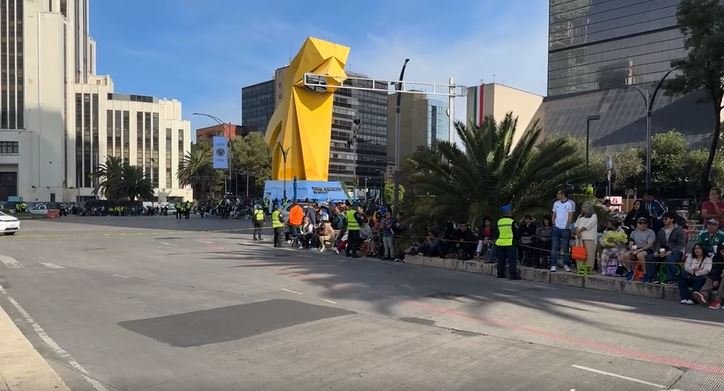 Ultiman detalles en Paseo de la Reforma para la gran parada militar de la Independencia