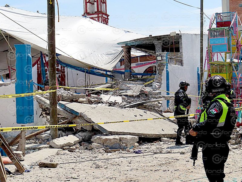 una pausa providencial: mujer se salva de la explosión en canchesdá tras acudir al baño durante la misa patronal