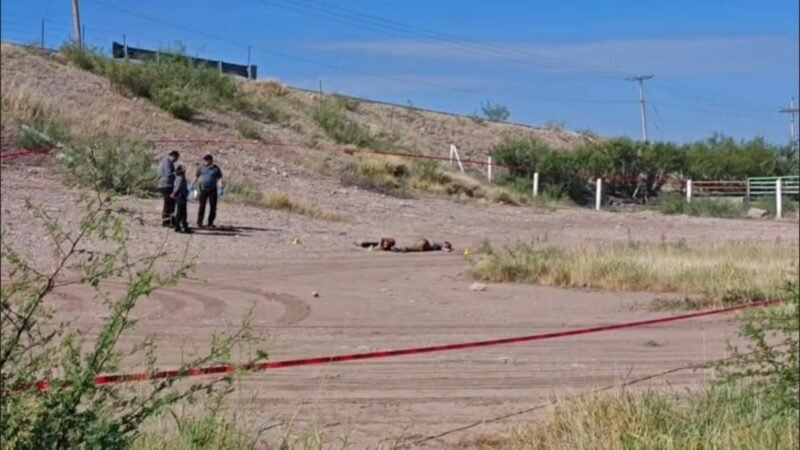 Violencia en Chihuahua: localizan a una pareja asesinada a balazos junto al Libramiento Oriente