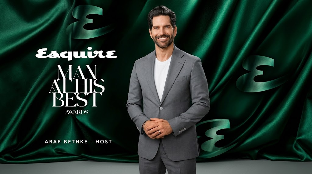 Arap Bethke será el conductor principal de los premios Esquire Awards 2026 en territorio mexicano