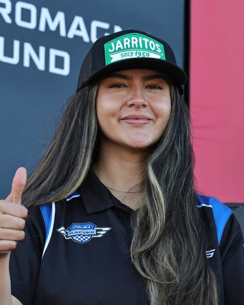Astrid Madrigal se alista para disputar la gran final del Campeonato Mundial de Motociclismo Femenino en Jerez