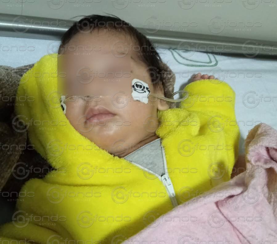 Bebé prematuro de seis meses lucha por su vida tras perder la vista y su familia solicita apoyo urgente