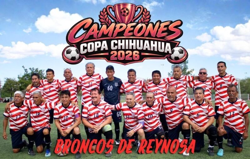 Broncos de Reynosa se coronan en la categoría 60 y mayores tras destronar a la escuadra de Loya
