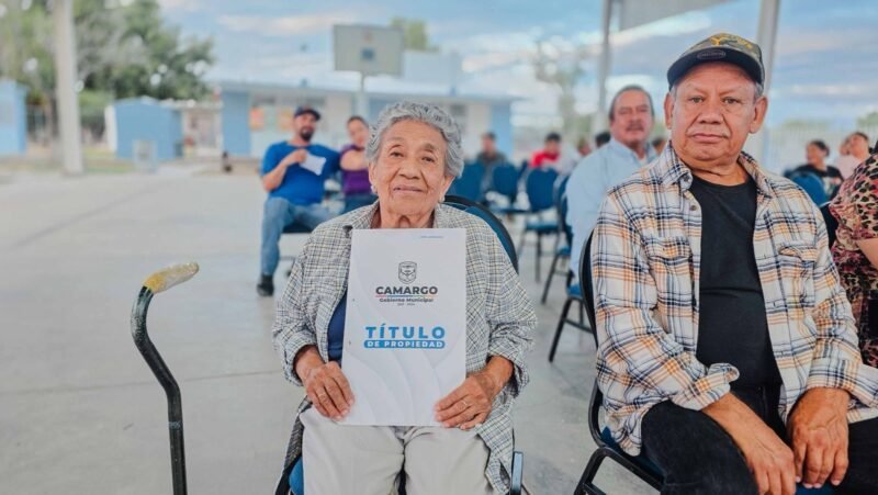 Busca administración de Camargo entregar 400 títulos de propiedad antes de concluir su gestión