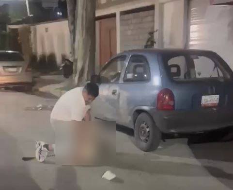 Captan en video brutal agresión de un canino pitbull ordenado por su dueño contra un residente en Tultitlán