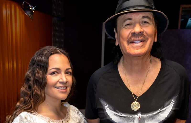 Carlos Santana y Natalia Lafourcade se unen para estrenar el sencillo pacífico «Hermano»