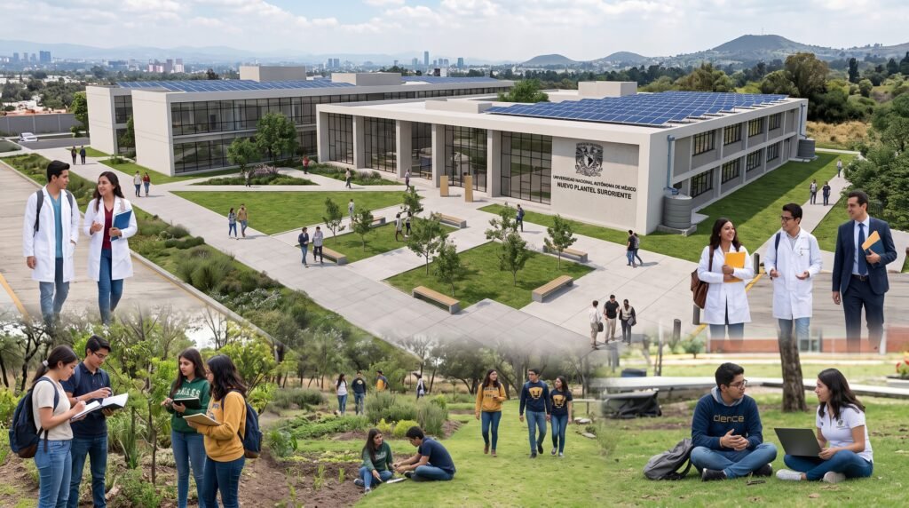 Conoce la oferta académica y los detalles del nuevo campus de la UNAM al suroriente de la CDMX
