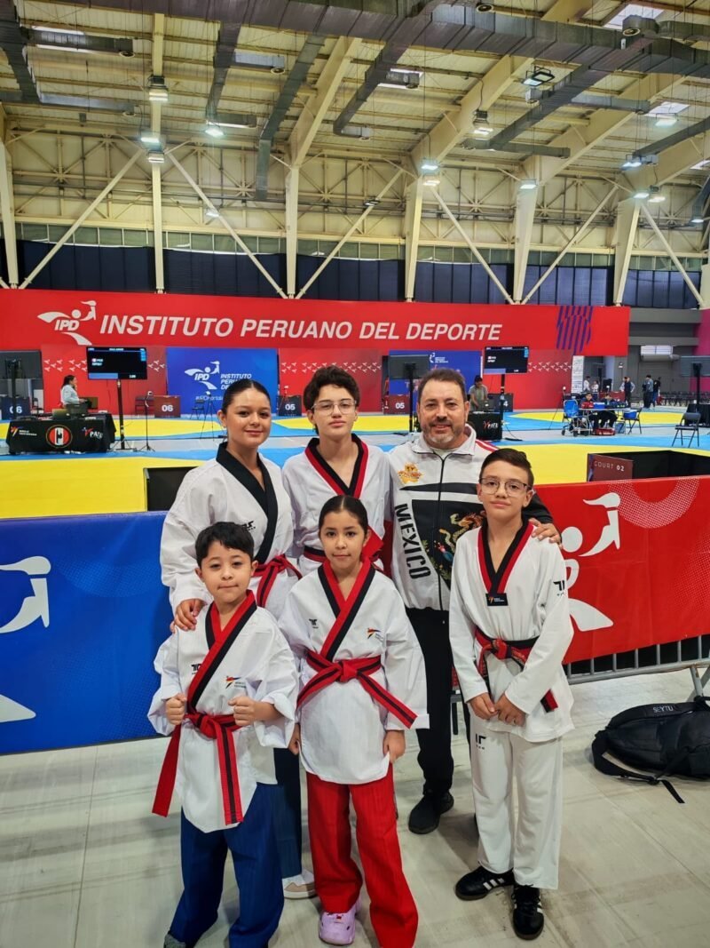 delegación de chihuahua arrasa en el campeonato internacional open perú 2026 de tae kwon do