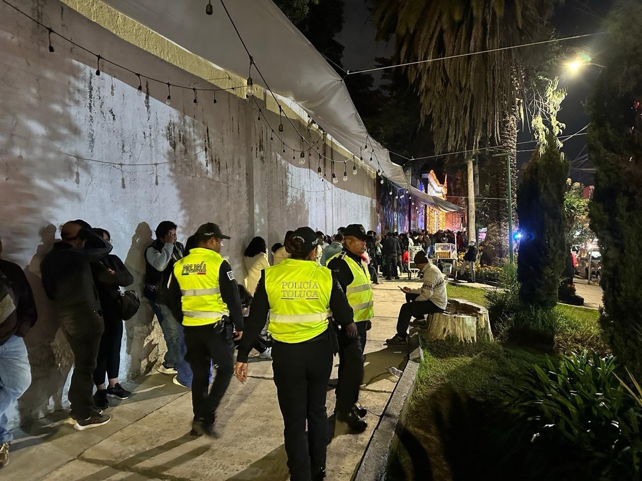 Despliegue de seguridad en Toluca moviliza a medio millar de agentes por festividades de fieles difuntos