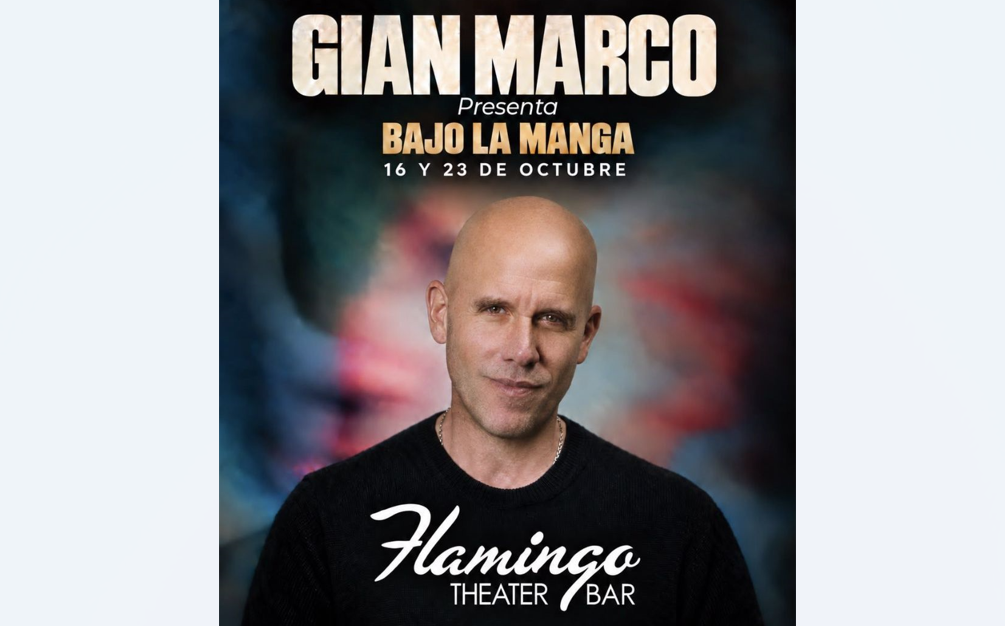 El cantautor peruano Gian Marco llega a Miami para estrenar su álbum de salsa y recibir un prestigioso galardón